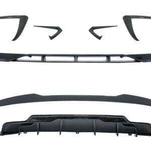 Aero Body Kit Extension suitable for Tesla Model 3 (2017-up) Carbon Look