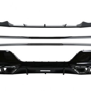 Aero Body Kit suitable for BMW 7 Series G70 M-Tech (2022-up) Black Knight Design Piano Black