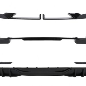 Aero Body Kit suitable for BMW X5 G05 LCI M-Tech (2023-) Black Knight Design Piano Black