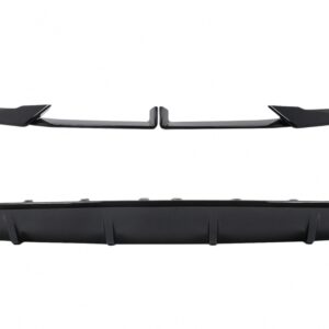 Aero Body Kit suitable for BMW X6 G06 LCI M-Sport (2024-) Black Knight Design Piano Black