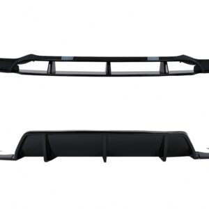 Aero Body Kit suitable for BMW X6 G06 (10.2019-03.2023) M-Tech Black Knight Design Piano Black