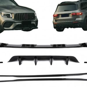 Aero Body Kit suitable for Mercedes GLB X247 (2019-2023) Black