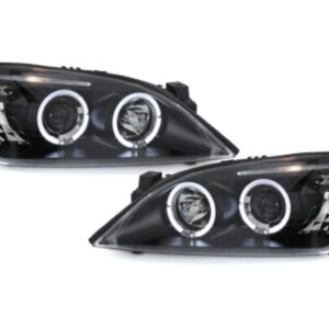 Angel Eyes Headlights suitable for Ford Mondeo Mk3 (2000-2007) Black