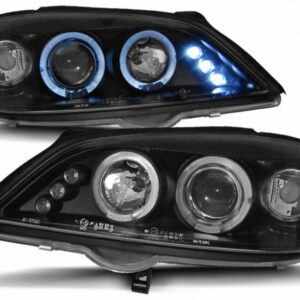 Angel Eyes Headlights suitable for Opel Astra G (02.1998-02.2004) Black