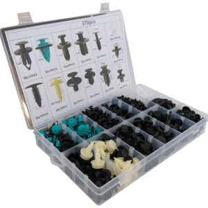 Auto Clips Plastic fasteners Kit 370 pcs