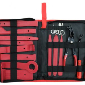 Auto Trim Removal Tool Kit 19 PCS Portable Zipper Bag