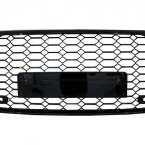 Badgeless Central Grille suitable for Audi A6 C8 4K (2018-up) RS6 Design Piano Black