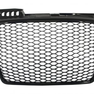Badgeless Front Grille suitable for Audi A4 B7 (2004-2008) RS4 Piano Black