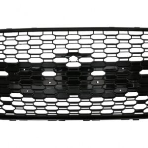 Badgeless Front Grille suitable for Audi A4 B9 8W (2016-2018) Sedan Avant RS Design Piano Black