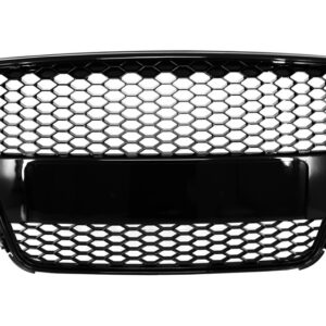 Badgeless Front Grille suitable for Audi A5 8T (2007-2011) RS Design Piano Black