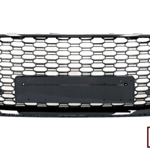 Badgeless Front Grille suitable for Audi A5 F5 (2017-2019) RS Design Piano Black