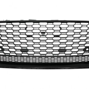 Badgeless Front Grille suitable for Audi A5 F5 (2017-2019) RS Design Piano Black