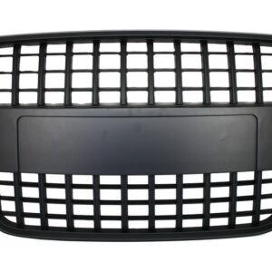Badgeless Front Grille suitable for Audi Q7 4L (2006-2015) S-Line Matte Black