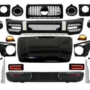 Body Kit Conversion to 2018 G63 Design suitable for Mercedes G-Class W463 (2008-2017)
