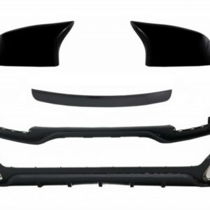Body Kit Front Bumper Lip with Air Diffuser and Mirror Covers suitable for BMW X5 F15 (2014-2018) Aero Package M Performance Design