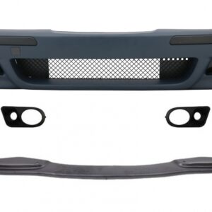 Body Kit Front Bumper Spoiler Fog Lights Smoke Lens Covers suitable for BMW E39 5 Series 95-03 M5 Design