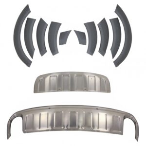 Body Kit Skid Plates Off Road Wheel Arches suitable for Audi Q7 (2010-2015) Facelift Off Road Package