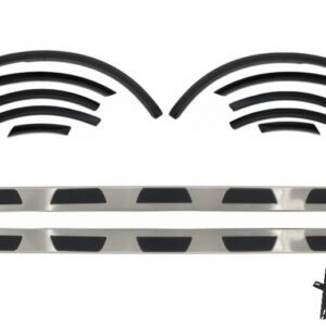 Body Kit suitable for Audi Q7 (2006-2014) Running Boards and Fender Flares Wheel Arches Extensions