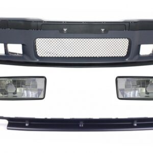Body Kit suitable for BMW 3 Series E36 (1992-1997) With Chrome Fog Lights and Rear Bumper Spoiler M3 Design