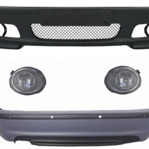 Body Kit suitable for BMW 3 Series E46 Sedan (1998-2004) Bumper With PDC and Fog Lights M-Technik Design