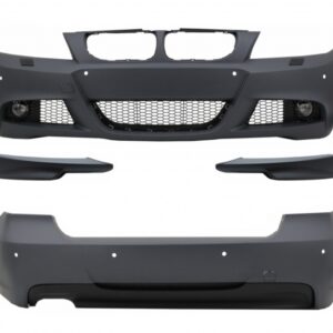 Body Kit suitable for BMW 3 Series E90 LCI Limousine (2008-2011) M-Technik Design with Front Bumper Splitters Spoiler