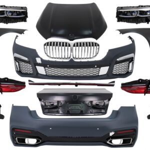 Body Kit suitable for BMW 7 Series F01 (2008-2015) Conversion to G12 Facelift Design