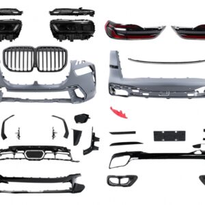 Body Kit suitable for BMW X7 G07 (2018-2022) Conversion to G07 LCI 2023 M Design