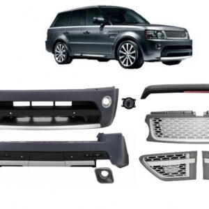 Body Kit suitable for Land Range Rover Sport L320 Facelift (2009-2013) Autobiography Design Silver Grille Edition