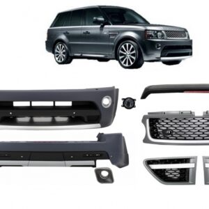 Body Kit suitable for Land Range Rover Sport L320 Facelift (2009-2013) Autobiography Design Platinum Black Grille Edition