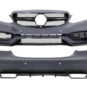 Body Kit suitable for Mercedes E-Class W212 Facelift (2013-2016) E63 Design Shiny Black Edition