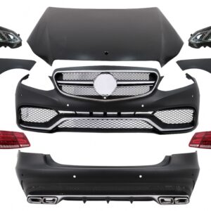 Body Kit suitable for Mercedes E-Class W212 (2009-2012) Conversion to Facelift E63 Design