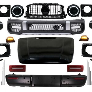 Body Kit suitable for Mercedes G-Class W463 (2008-2017) Wide Body Conversion to 2018 G63 Design