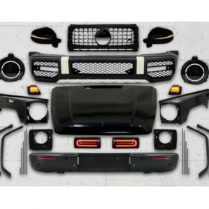 Body Kit suitable for Mercedes G-Class W463 (2008-2017) Wide Body Conversion to 2018 G63 Design