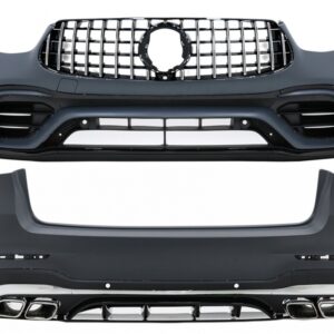 Body Kit suitable for Mercedes GLC SUV Facelift X253 (2020-Up) GLC63 Design Chrome
