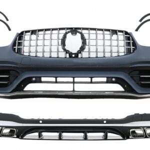 Body Kit suitable for Mercedes GLC SUV Facelift X253 (2020-Up) GLC63 Design Chrome