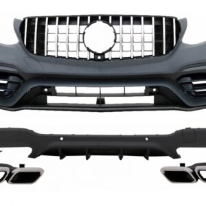 Body Kit suitable for Mercedes GLC SUV X253 (2015-07.2019) GLC63 Design with Running Boards