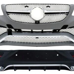 Body Kit suitable for Mercedes GLE Coupe C292 Sport Line (2015-2019) with Chrome Muffler Tips