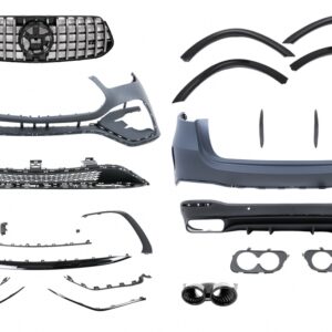 Body Kit suitable for Mercedes GLE W167 SUV (2024-Up) GLE53 Design