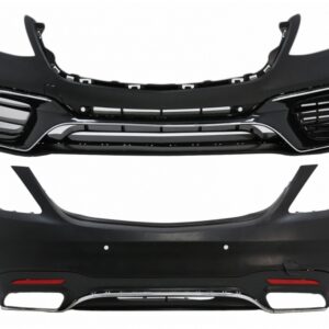 Body Kit suitable for Mercedes S-Class W222 Facelift (06.2017- 08.2020) S63 Design