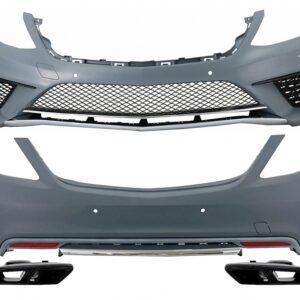 Body Kit suitable for Mercedes W222 S-Class Long Wheel Base (2013-06.2017) Side Skirts Long Version Muffler Tips