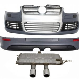 Body Kit suitable for VW Golf 5 (2005-2007) R32 Design with Exhaust System