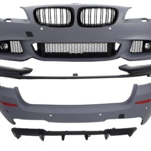 Body Kit with Central Grilles Piano Black suitable for BMW F11 5 Series Touring 2011-2013 M-Performance Design
