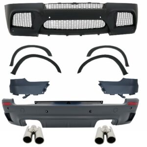 Body Kit with Exhaust Muffler Tips suitable for BMW X5 E70 (2007-2013) X5M M-Design