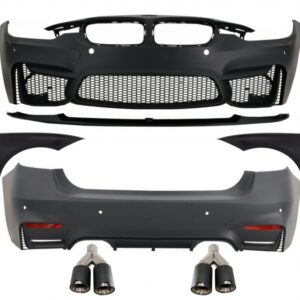Body Kit with Front Fenders suitable for BMW F30 (2011-2019) EVO II M3 CS Style Without Fog Lamps