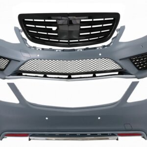 Body Kit with Front Grille Black suitable for Mercedes S-Class W222 (2013-06.2017) S63 Design