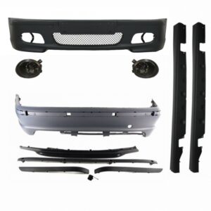 Body Kit with Smoke Fog Lights suitable for BMW E46 Sedan (1998-2004) M-Technik M-Tech M-Sport Model