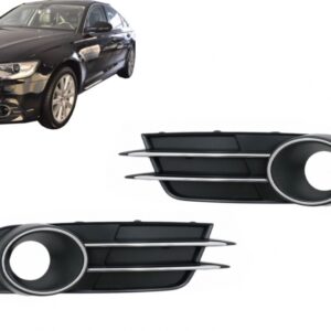 Bumper Lower Grille Side Grilles suitable for Audi A6 C7 4G (2012-2015)