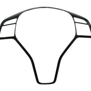 Car Steering Wheel Button Trim Frame Cover suitable for Mercedes W176 (13-15) W246 (12-18) W204 (08-15) W117 (13-16) W218 (11-18) W212 (10-16) X253 (15-18) X204 (09-15) X156 (13-20) Piano Black