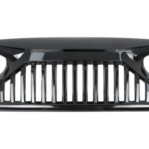 Central Front Grille suitable for JEEP Wrangler / Rubicon JK (2007-2017) Angry Vader Design Black
