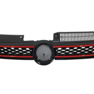 Central Grille Front Grille suitable for VW Golf 6 VI (2008-2012) GTI Design